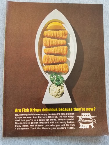 Fishermen fish krisps - krisps, 1965